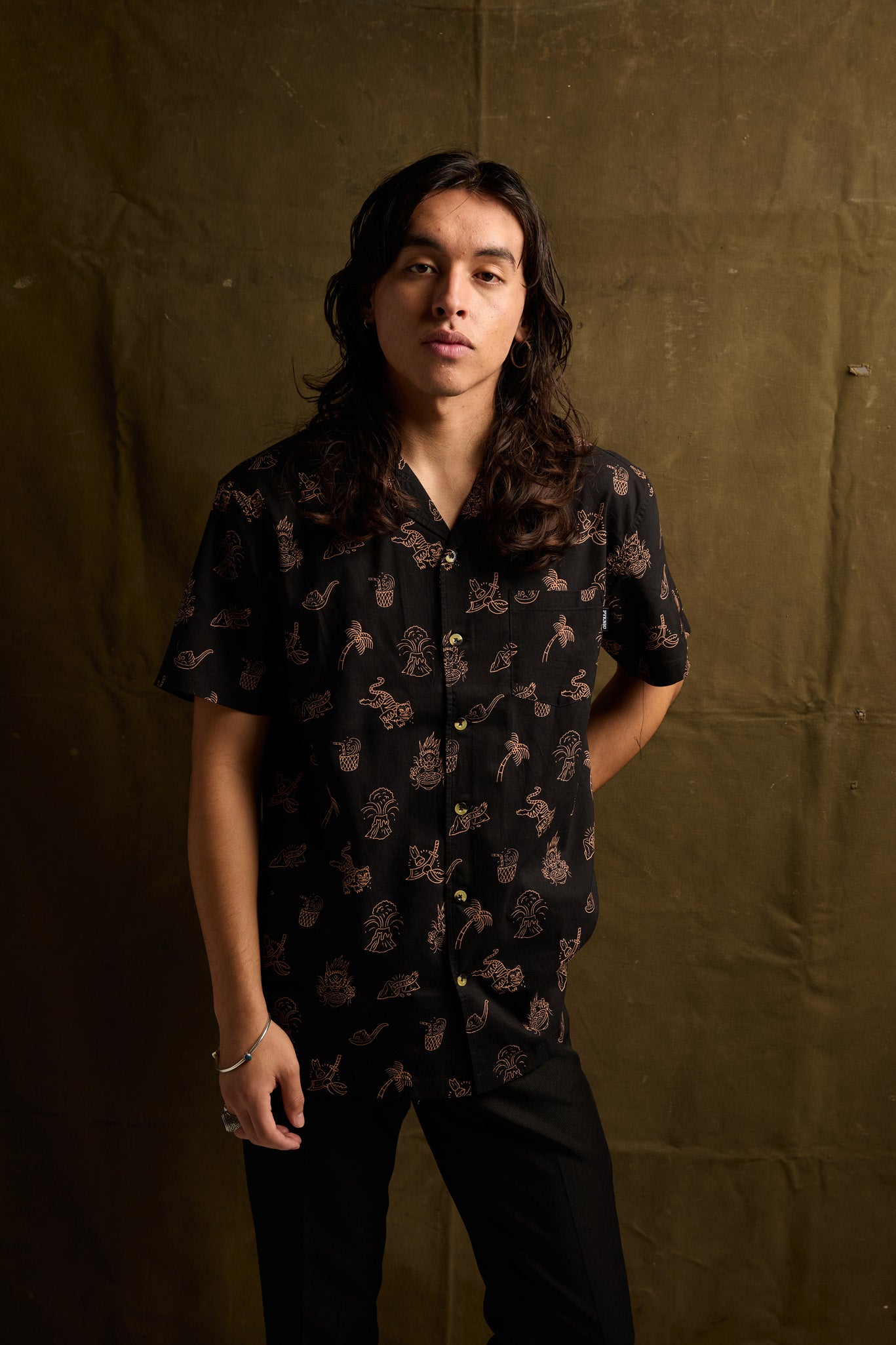 Spicy Noods Button-Up