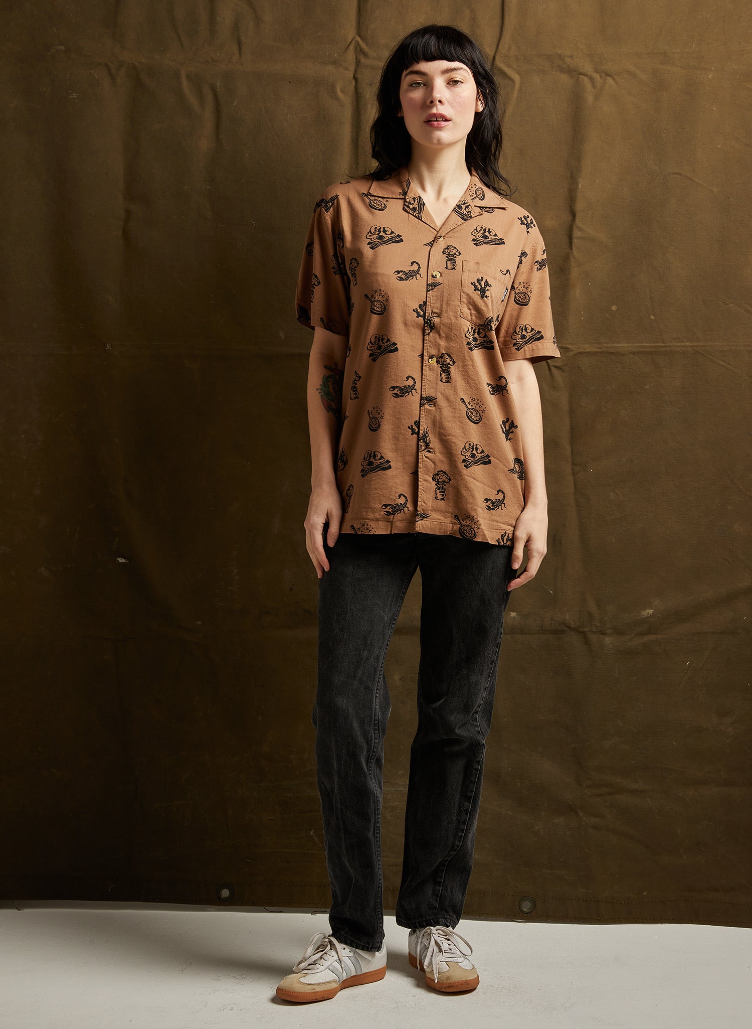 Brain Fried Button-Up