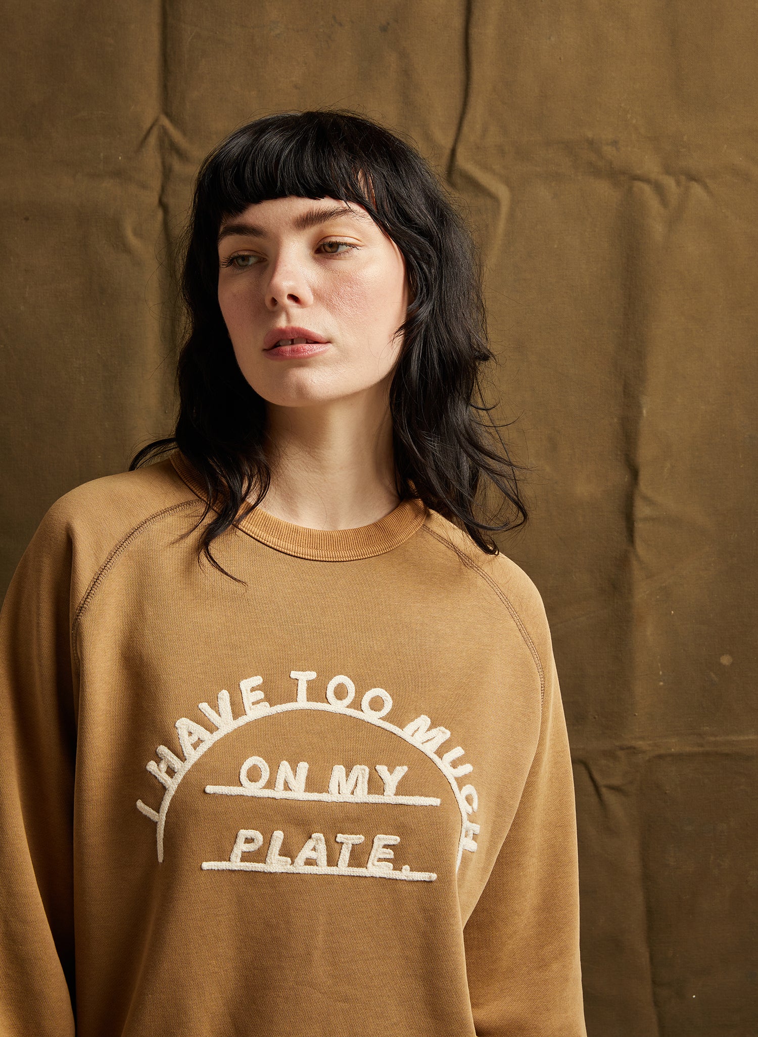 Too Much on My Plate Crewneck