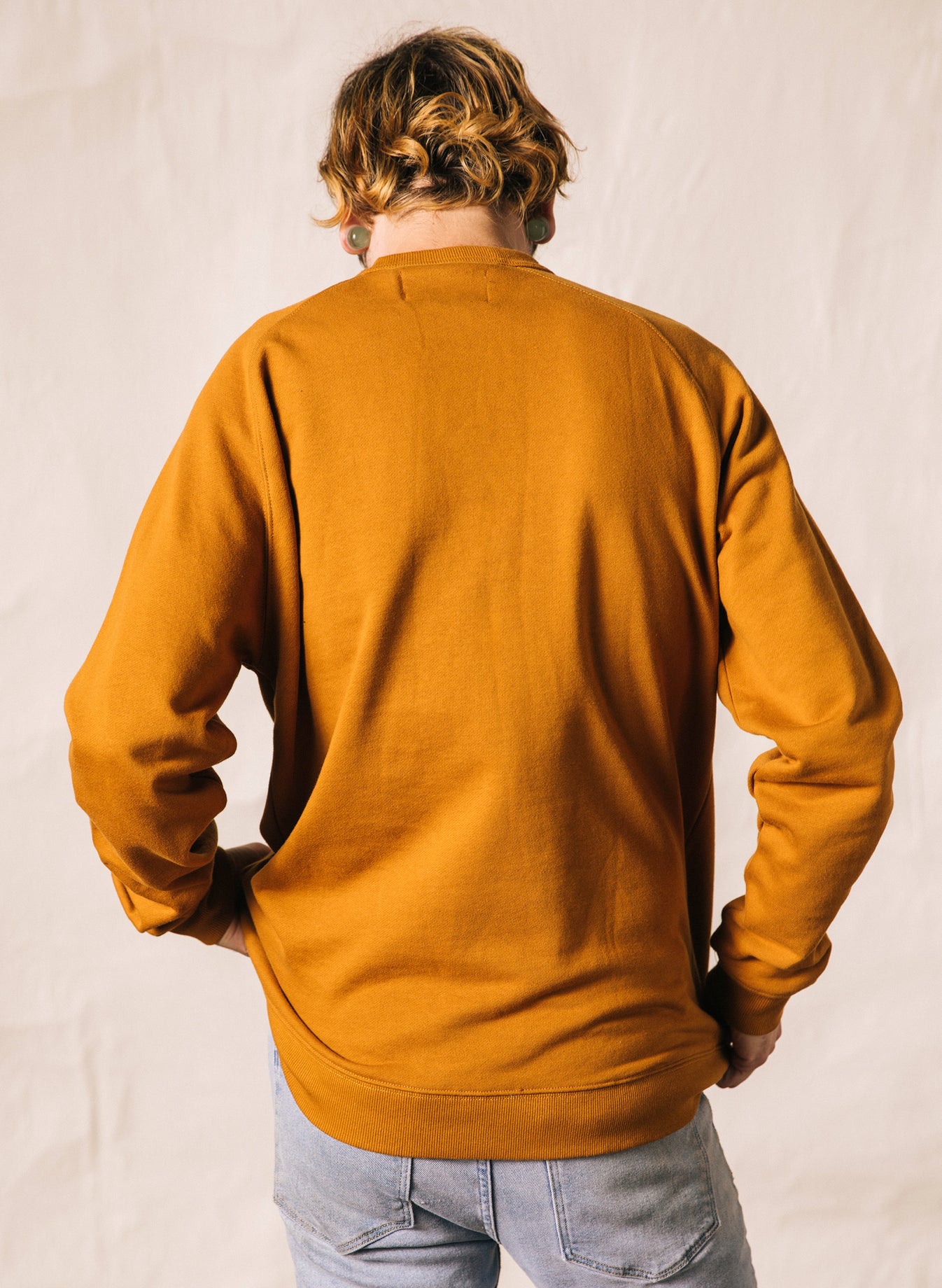 Frankie Jean Queso Let's Eat Tacos Washed Sweatshirt